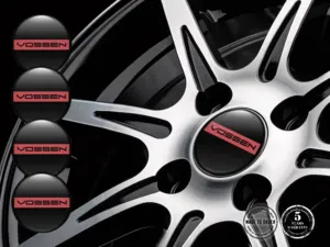Vossen Bombes Cache-Moyeu Style Résine Élégant